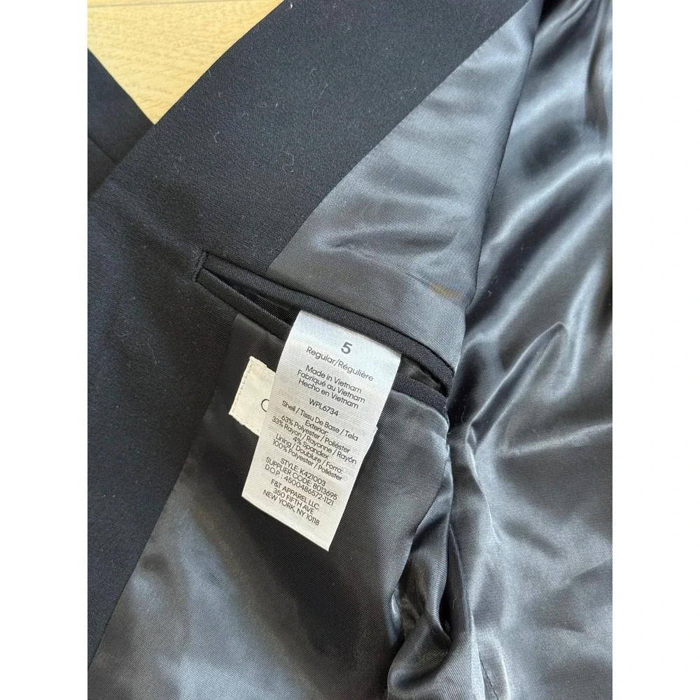 NWT Boys Calvin Klein Suit Separates Black SLIM FIT Jacket‎ Size 5 msrp $89.50